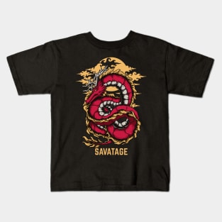 Flying Dragon Savatage Kids T-Shirt